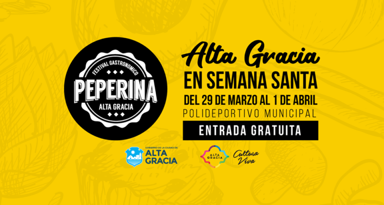 ALTA GRACIA: FESTIVAL DE LA PEPERINA 2018