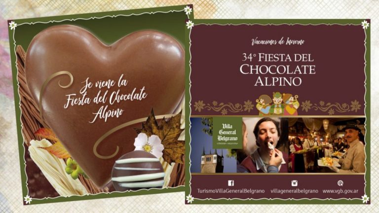 FIESTA DEL CHOCOLATE ALPINO VILLA GENERAL BELGRANO CÓRDOBA 2018