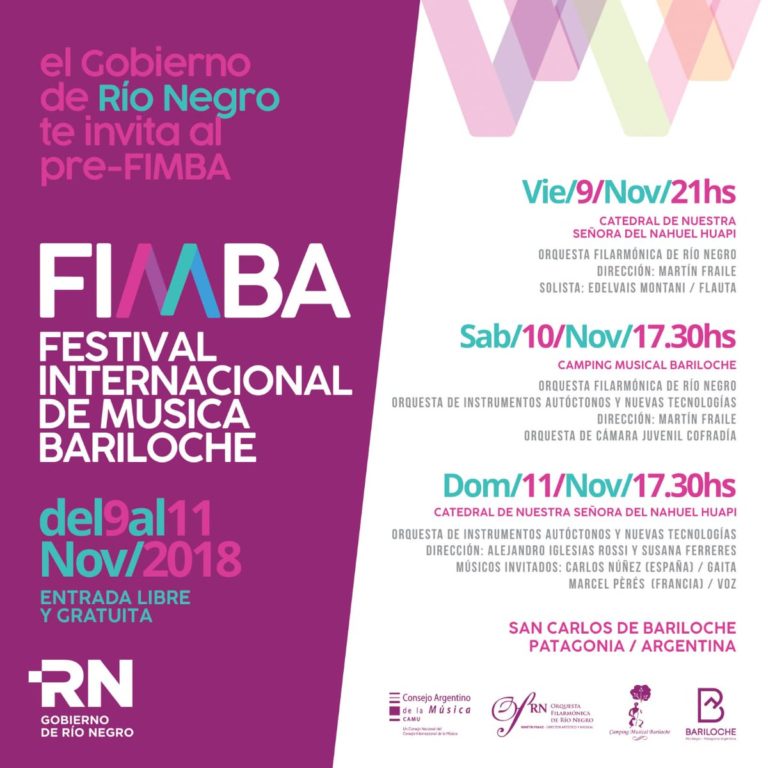 «FIMBA» FESTIVAL INTERNACIONAL DE MÚSICA BARILOCHE
