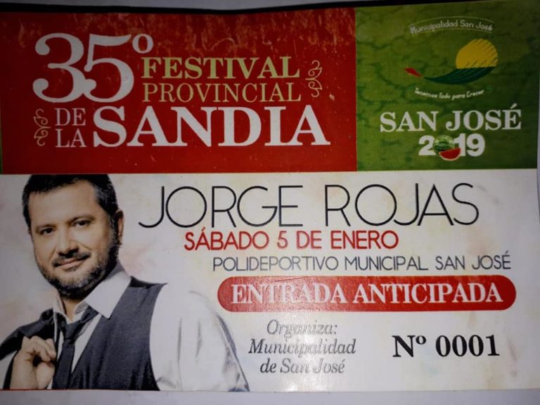 35º FIESTA DE LA SANDÍA DE SAN JOSÉ CÓRDOBA