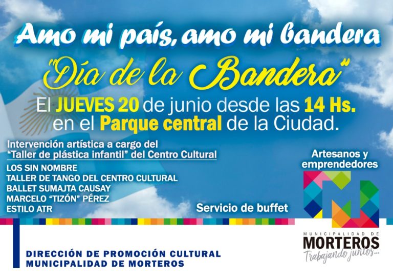 DÍA DE LA BANDERA EN MORTEROS