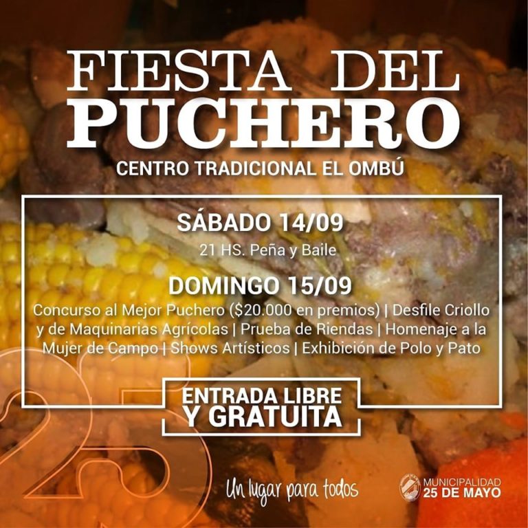 FIESTA DEL PUCHERO EN 25 DE MAYO BUENOS AIRES
