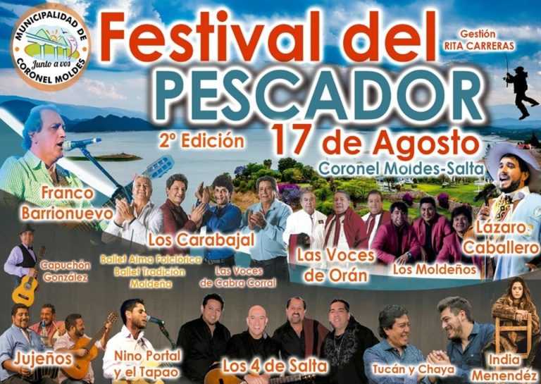CORONEL MOLDES SE PREPARA PARA EL 2° FESTIVAL DEL PESCADOR SALTA