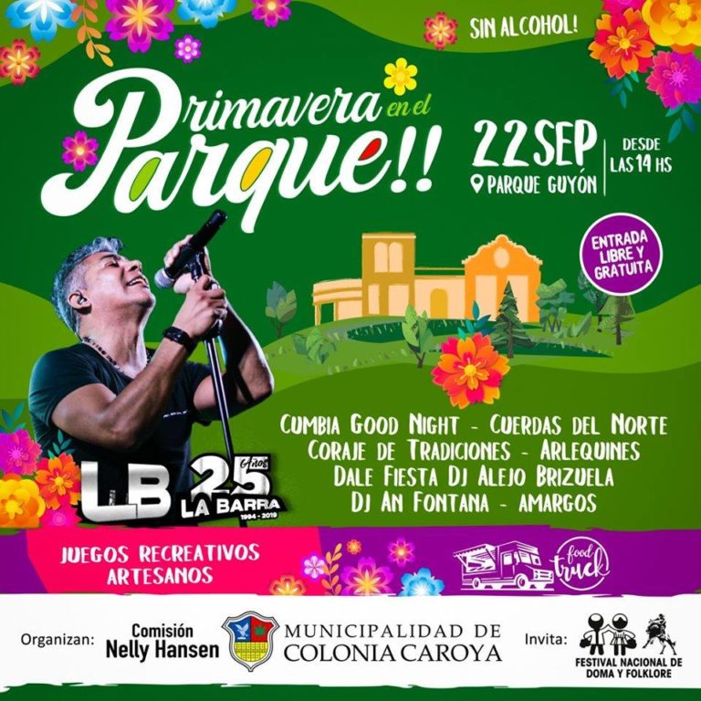 FIESTA DE LA PRIMAVERA EN COLONIA CAROYA CÓRDOBA