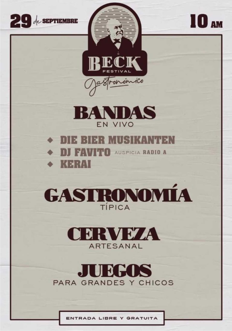 BECK FESTIVAL GASTRONÓMICO EN SAN CARLOS SANTA FE
