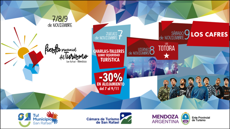 FIESTA NACIONAL DEL TURISMO Y EL VINO EN SAN RAFAEL MENDOZA 2019