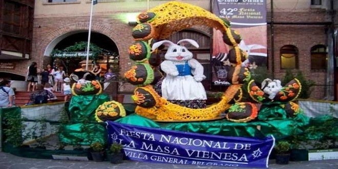 FIESTA NACIONAL DE LA MASA VIENESA | Festivales Argentina
