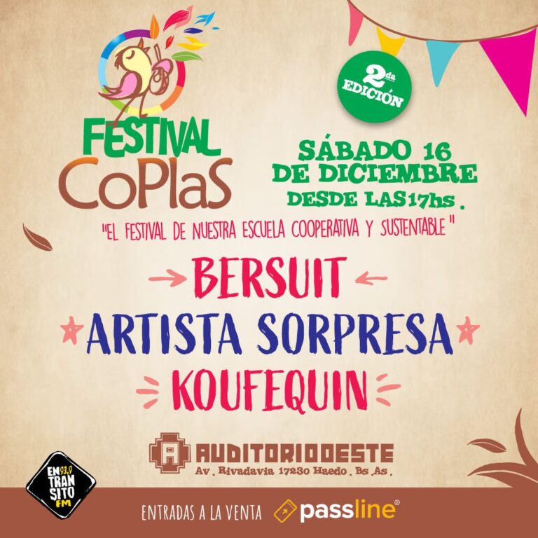 2° EDICIÓN DEL FESTIVAL COPLAS