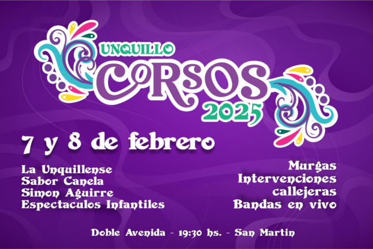 Unquillo: Corsos 2025