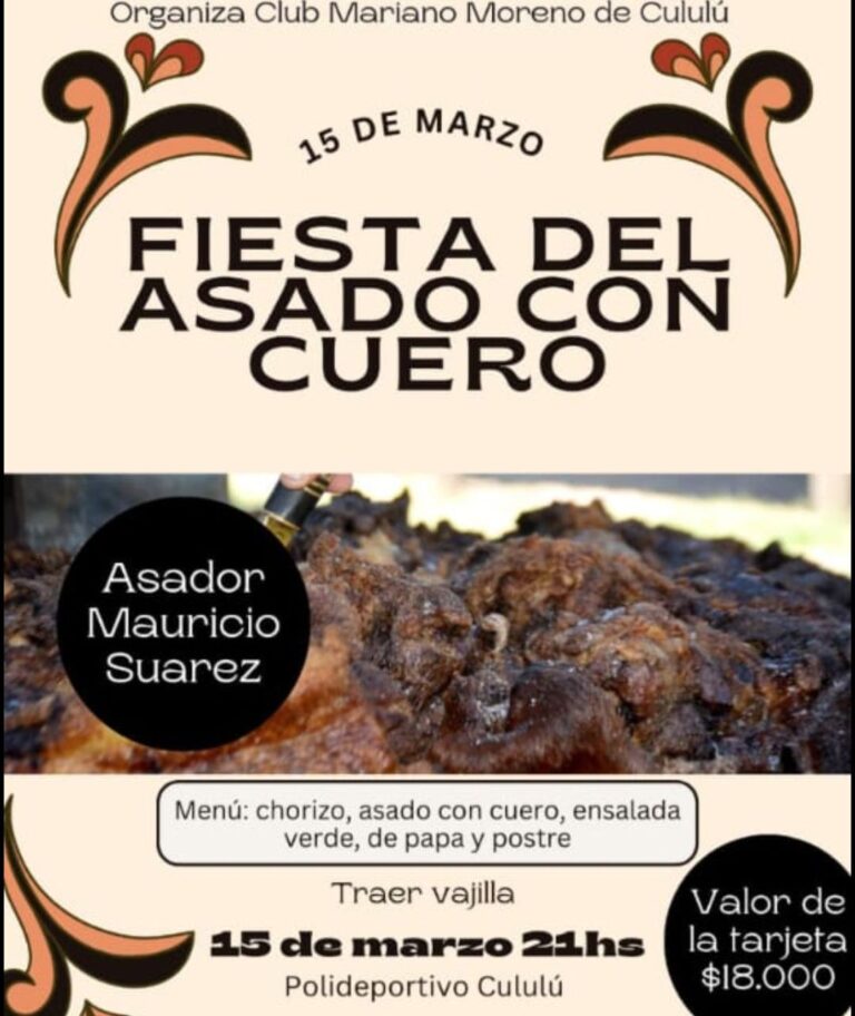 FIESTA DEL ASADO CON CUERO EN CULULÚ
