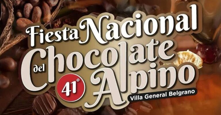 41° Fiesta Nacional del Chocolate Alpino en Villa General Belgrano